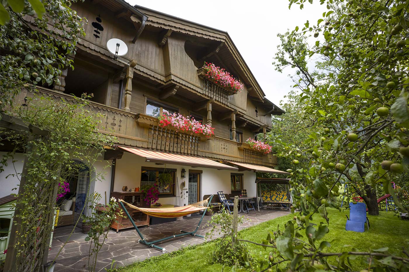 Familiär geführtes Ferienhaus im Grünen.