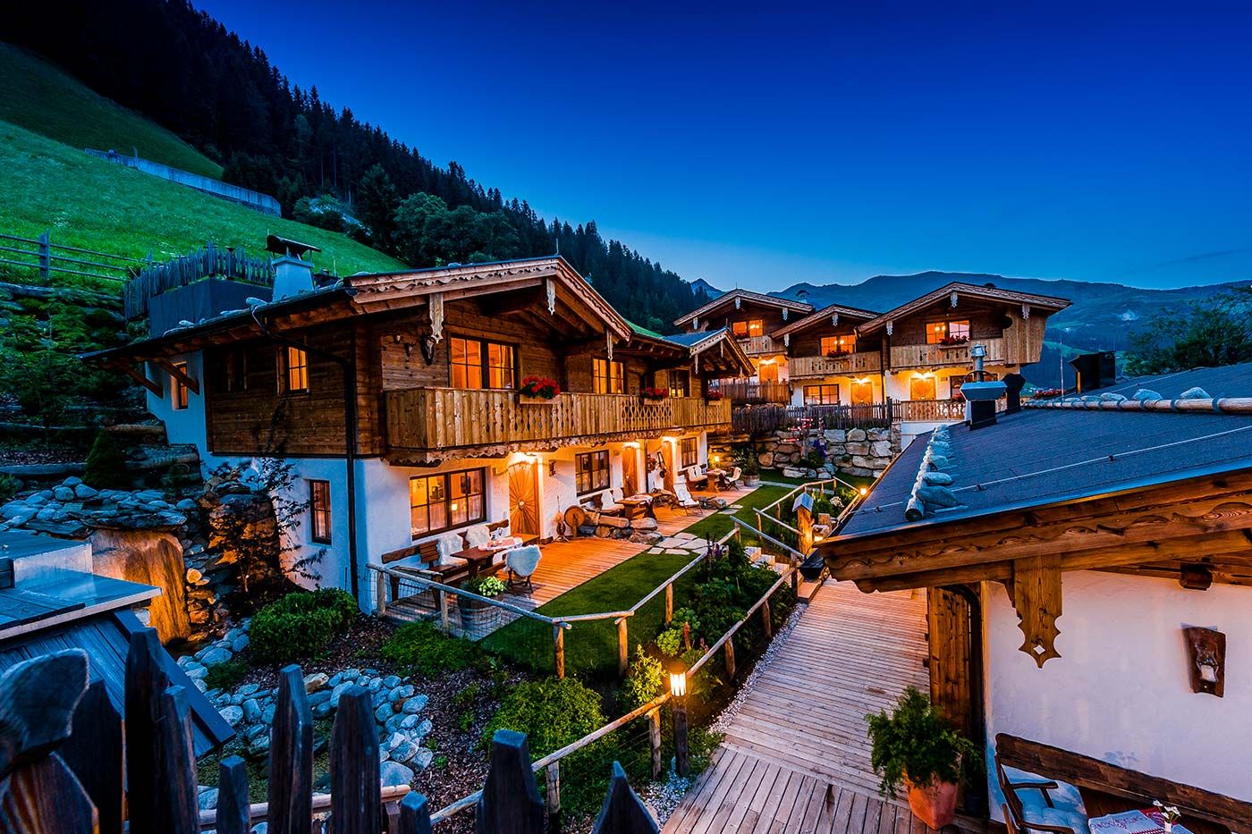 The Alpine village "Anno Dazumal" - originally, traditional, remarkable.